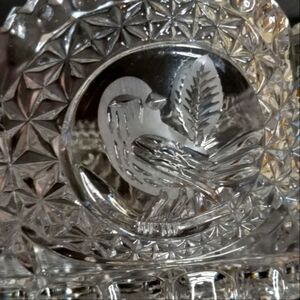 Byrds Hofbauer 24% Lead Crystal Bowl - 8 inches in diameter.